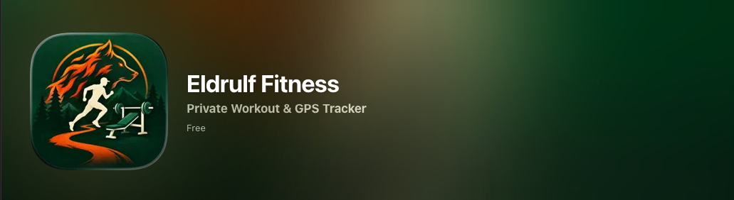 Eldrulf Fitness & Distance Tracker — Privacy and Freedom First